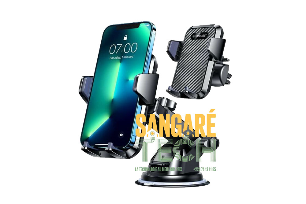 Support Téléphone Rotatif