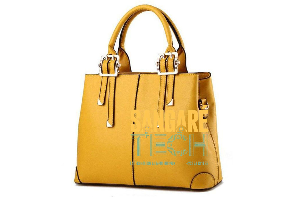 Sac à Main Élégant Femme - Jaune