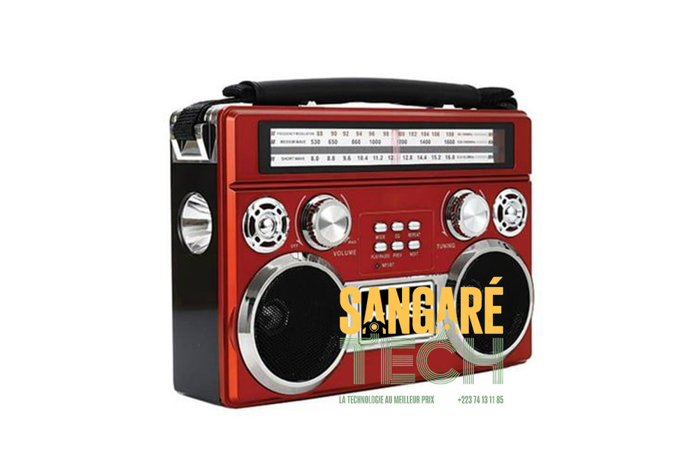 Radio portable rétro multifonction Sangaré Tech